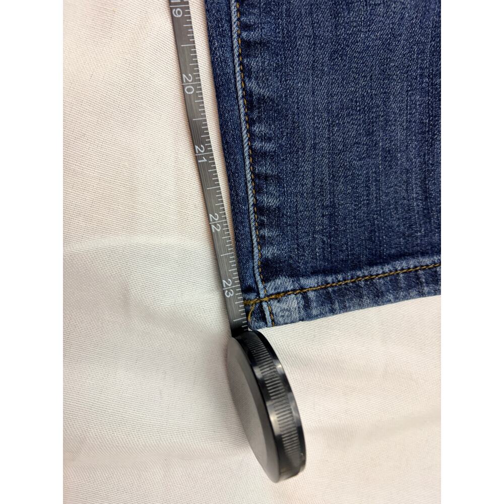 Banana Republic Premium Denim Skinny Ankle Jeans 25 Petite Dark Wash Stretch - Picture 6 of 9